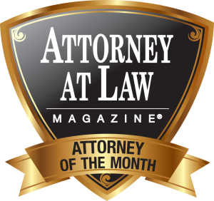 Attorney at Law - Attorney of the Month award